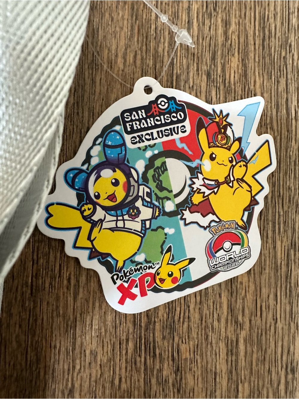 Pokémon World Championships 2026 San Francisco Exclusive Pikachu Sling / bag - Picture 10 of 10